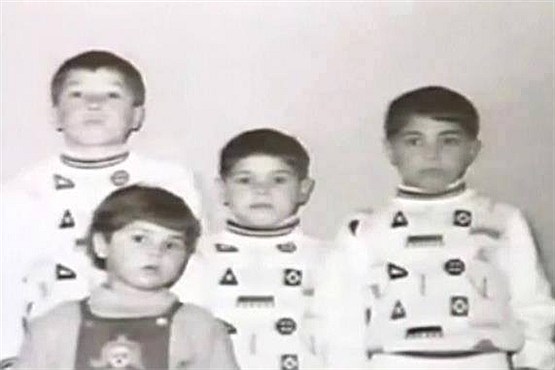 عکس کودکی علی دایی