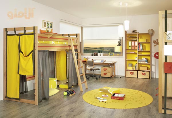 Kids-Room-Layout-Ideas-Bunk-Beds