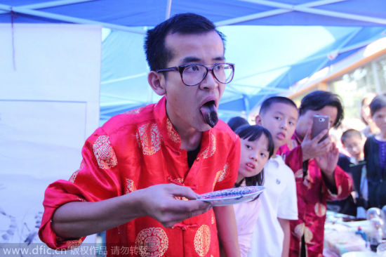 tongue-painting