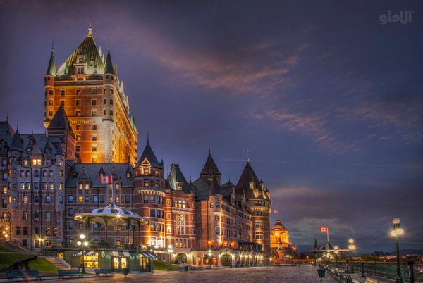 مسافرت با بودجه کم,شهر کبک در مشرق کانادا-Quebec-City-Canada