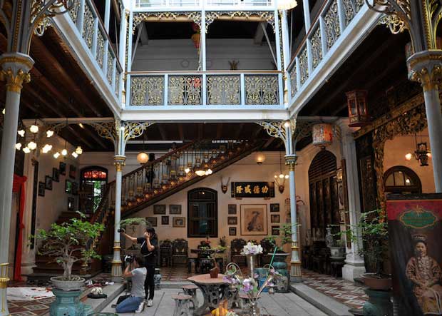جاهای دیدنی جزیره پنانگ مالزی,عمارت پراناکان پینانگ-pinang_peranakan_mansion