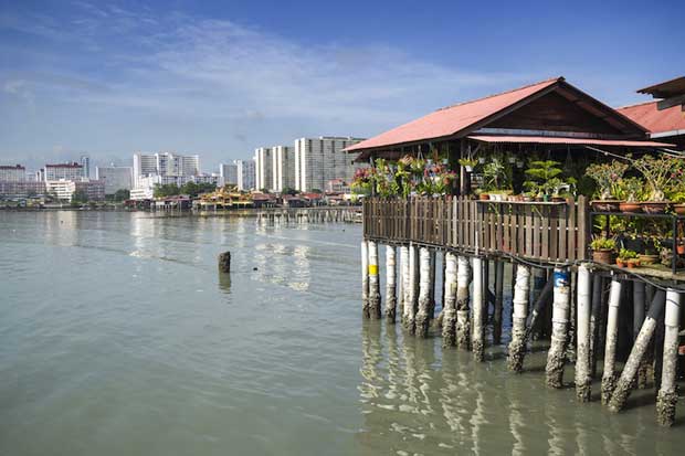 جاهای دیدنی جزیره پنانگ مالزی,اسکله چو-chew_jetty