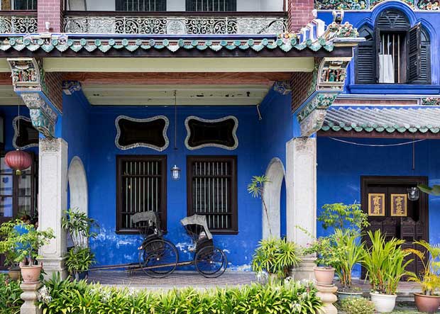 جاهای دیدنی جزیره پنانگ مالزی,عمارت چئونگ Fatt تی ز