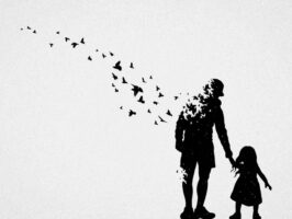 دلنوشته برای پدر از دست رفته غمگین