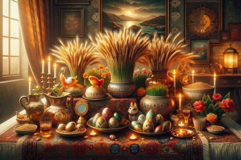سفره هفت سین امسال چه رنگی است؟