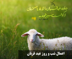 اعمال شب و روز عید قربان