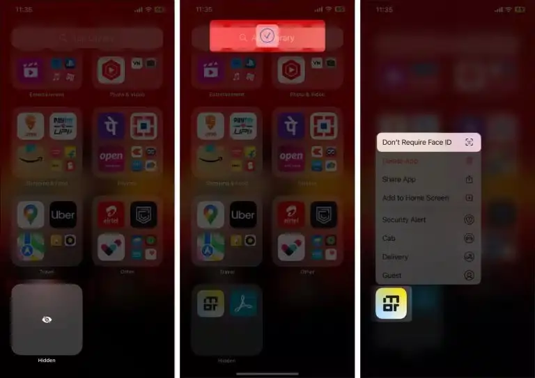 چگونه برنامه را مخفی کنیم 