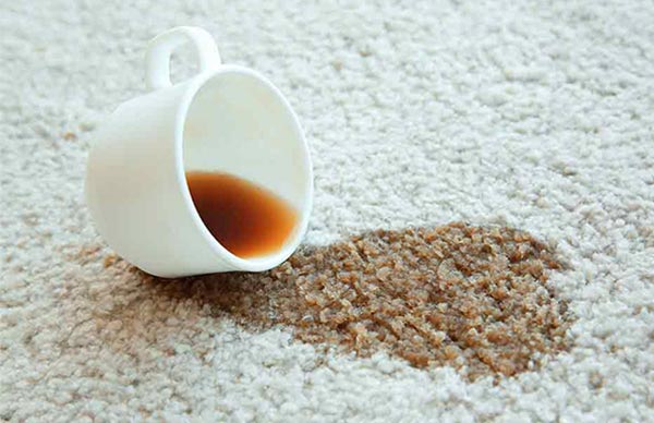 نحوه پاك كردن لكه چاي از روي فرش ماشینی