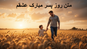 متن روز پسر مبارک عشقم