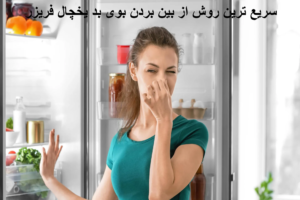 روش از بین بردن بوی بد یخچال فریزر