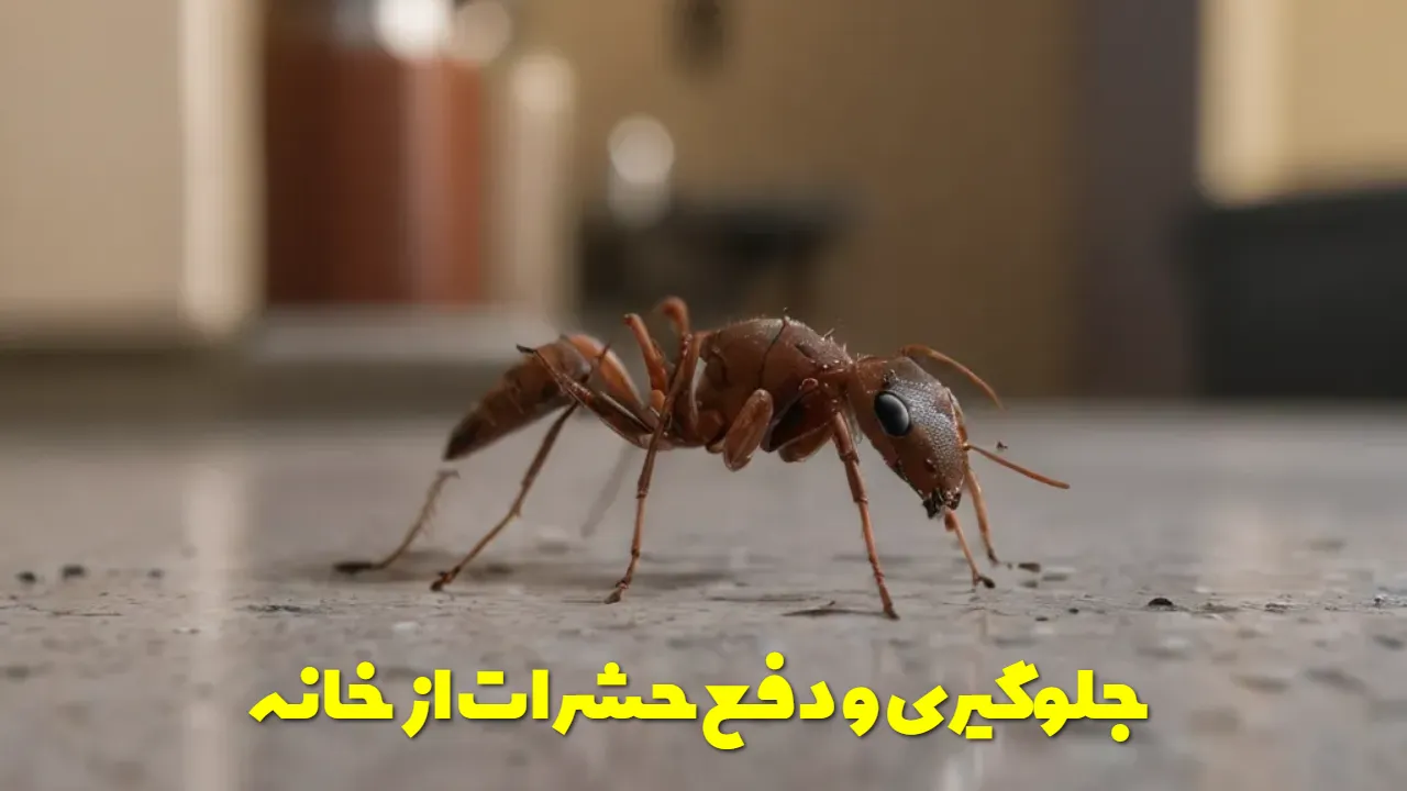 جلوگیری و دفع حشرات از خانه