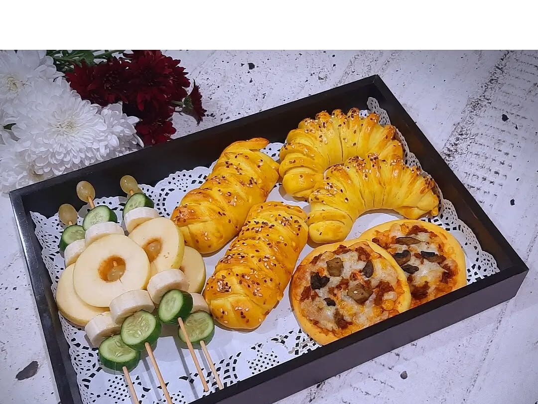 ایده تزیین غذا برای جشنواره غذا در مدرسه