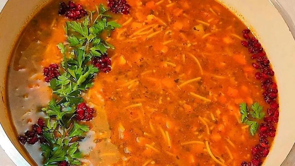 سوپ برای سرماخوردگی و گلودرد با مرغ