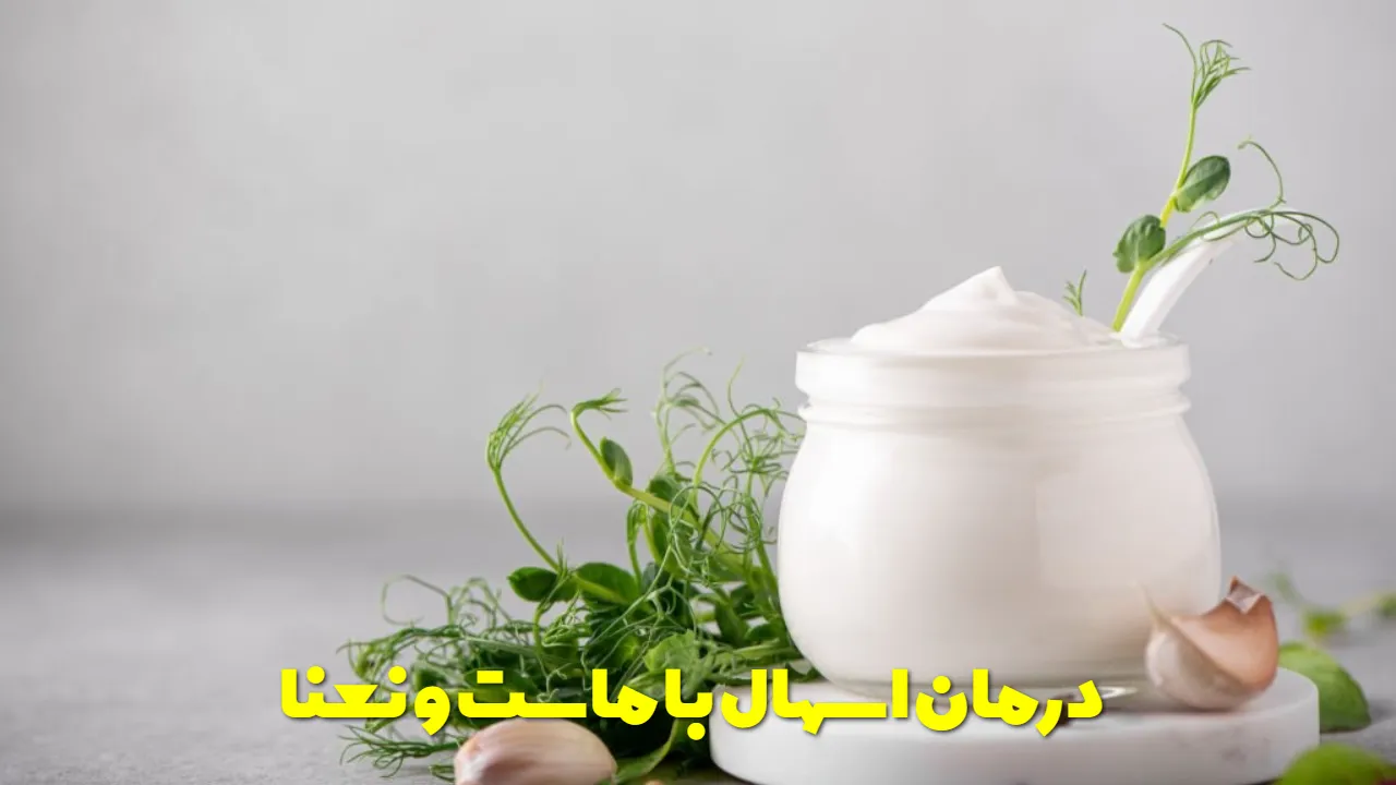 درمان اسهال با ماست و نعنا