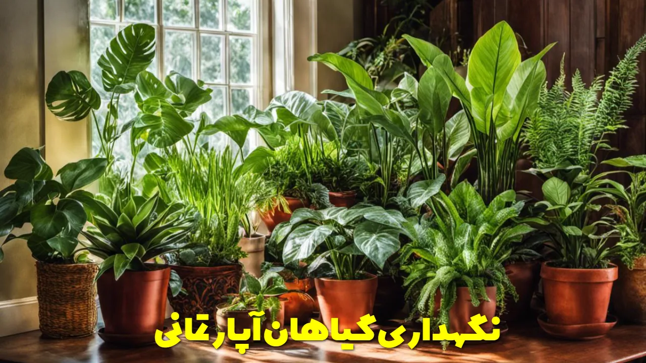 نگهداری گیاهان آپارتمانی