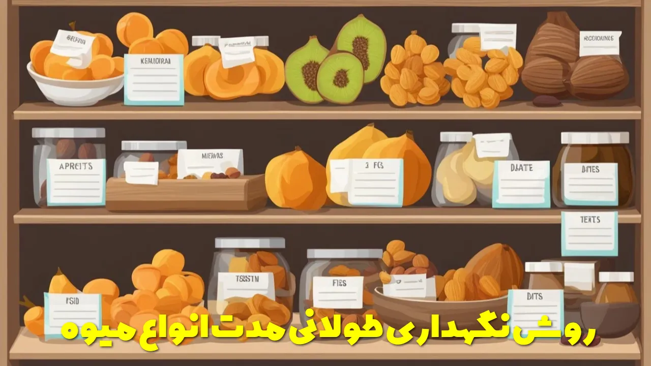 روش نگهداری طولانی مدت انواع میوه