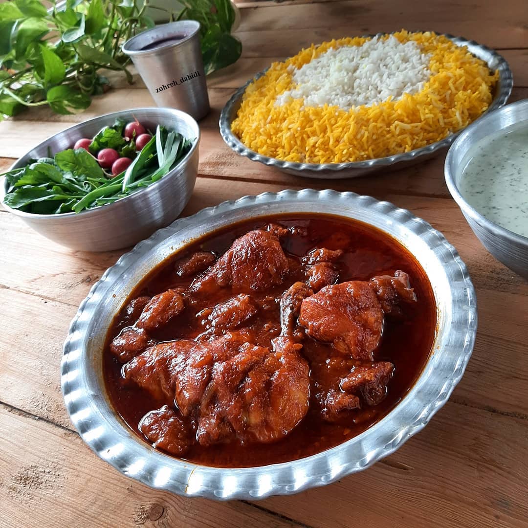 لیست غذا برای ناهار ایرانی