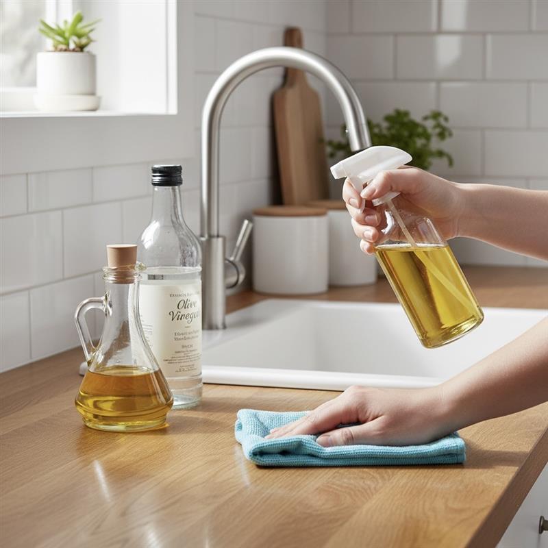 ترفند ترکیب روغن زیتون با مواد ساده