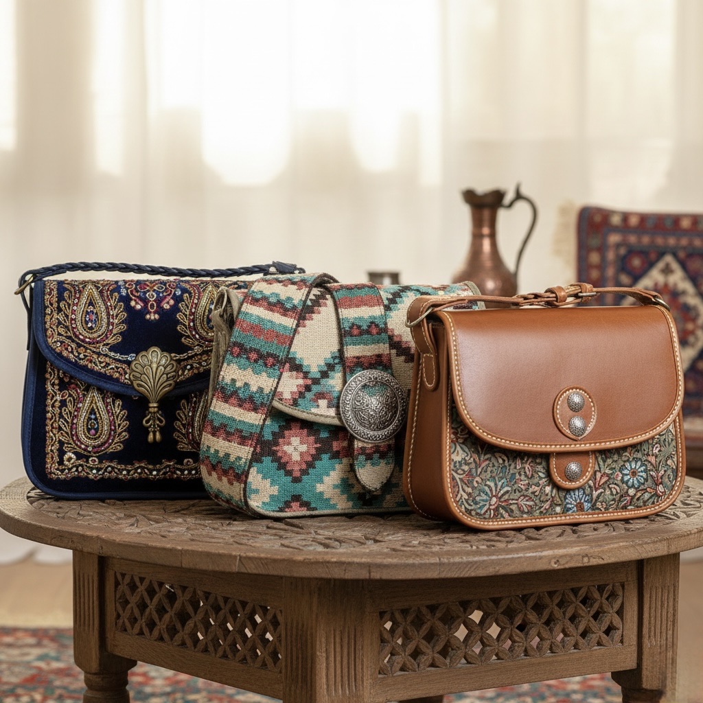 نکات مهم برای شیک شدن کیف دوشی دست دوز