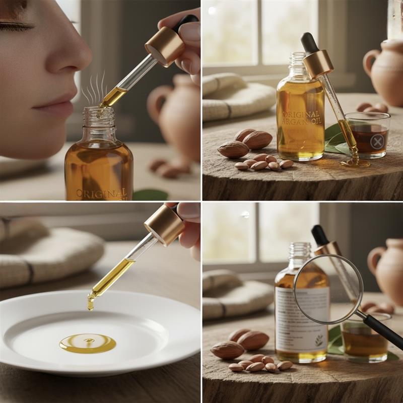نحوه تشخیص روغن آرگان اصلی