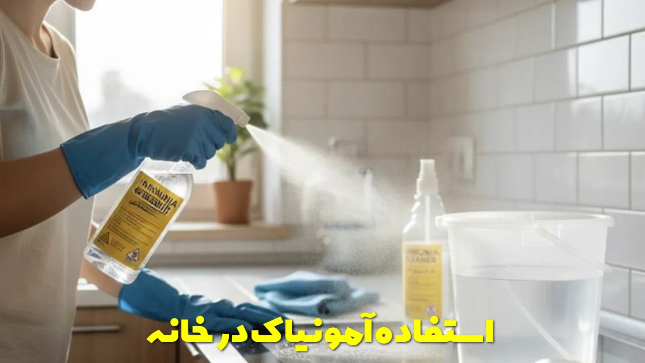 استفاده آمونیاک در خانه