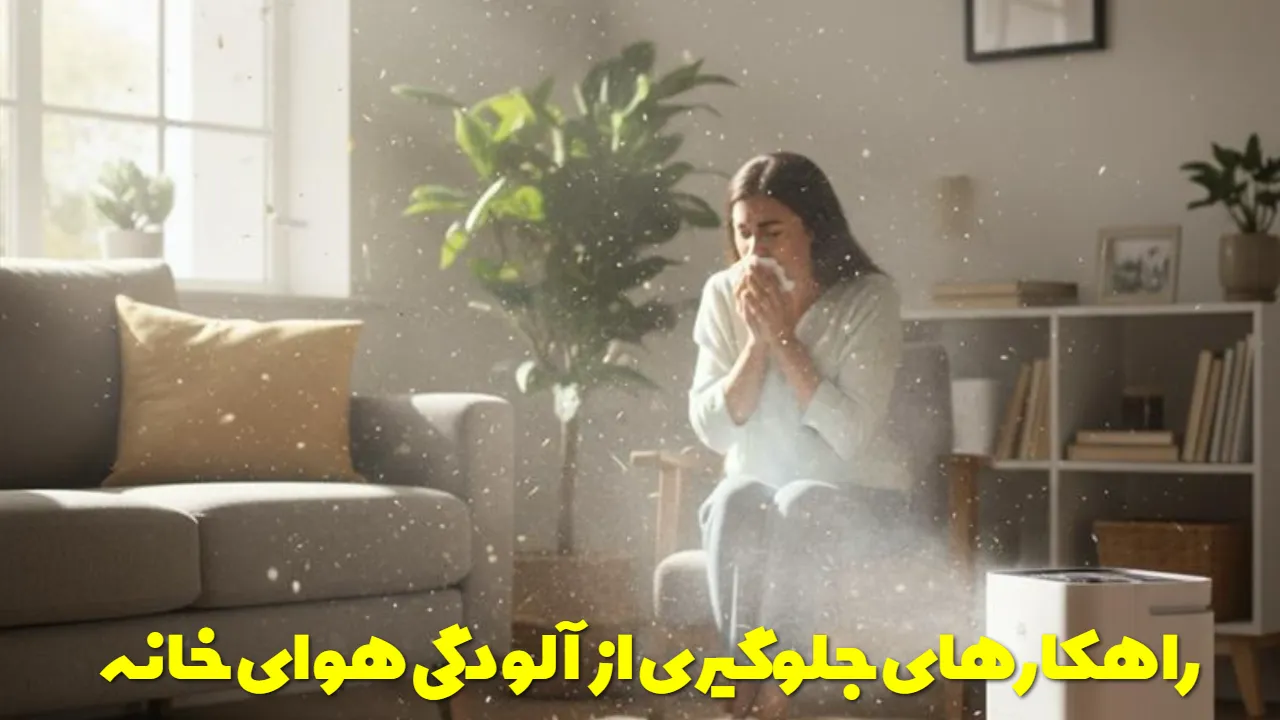 راهکار های جلوگیری از آلودگی هوای خانه