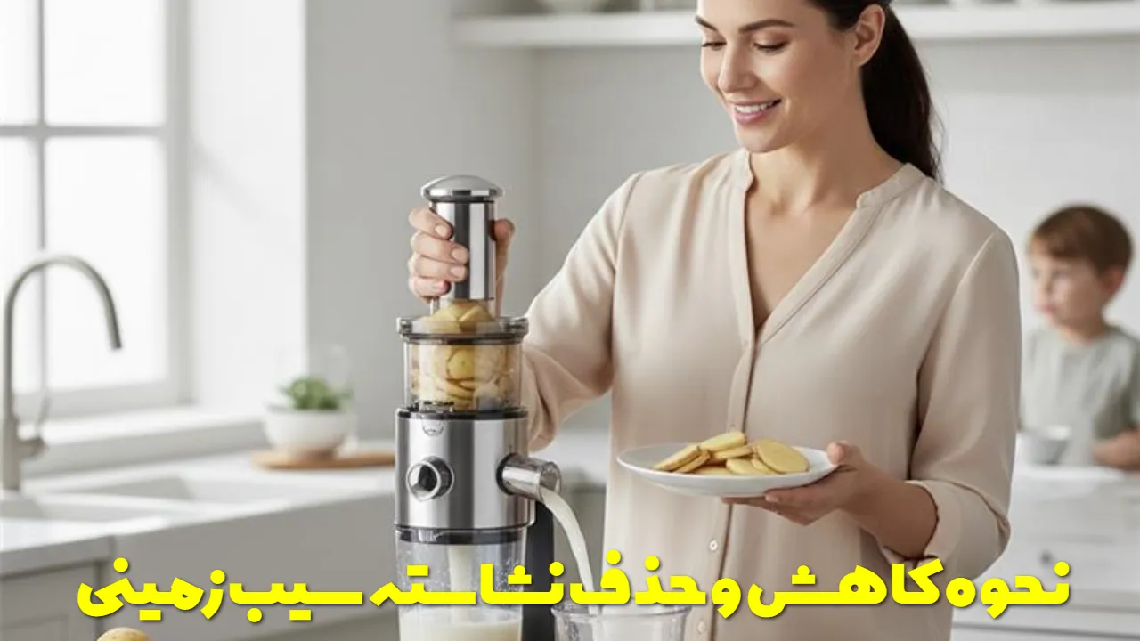 نحوه کاهش و حذف نشاسته سیب زمینی