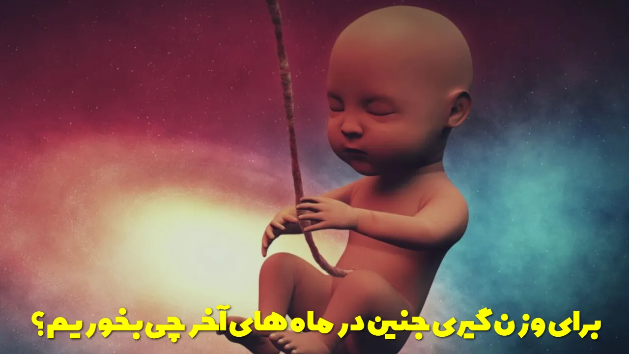 برای وزن گیری جنین در ماه های آخر چی بخوریم؟