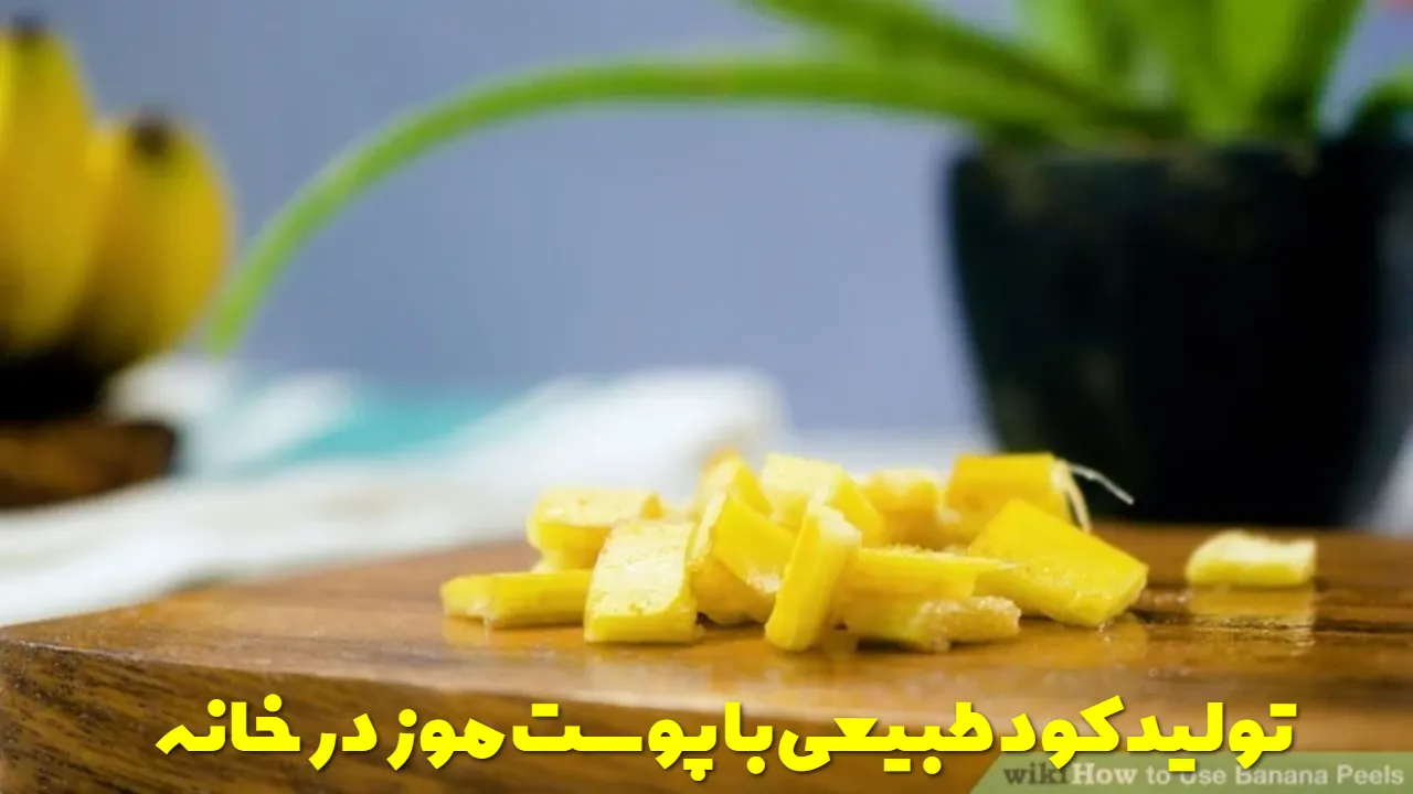 تولید کود طبیعی با پوست موز در خانه