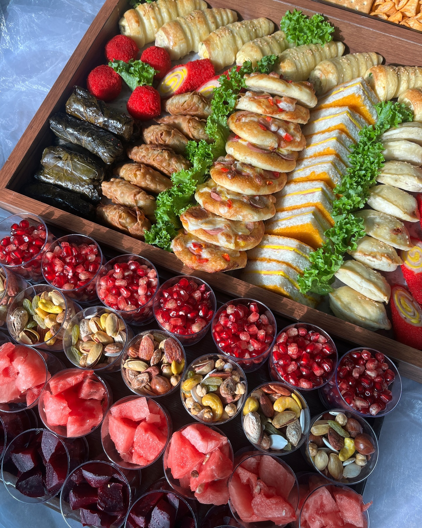 ایده سینی فینگر فود یلدایی
