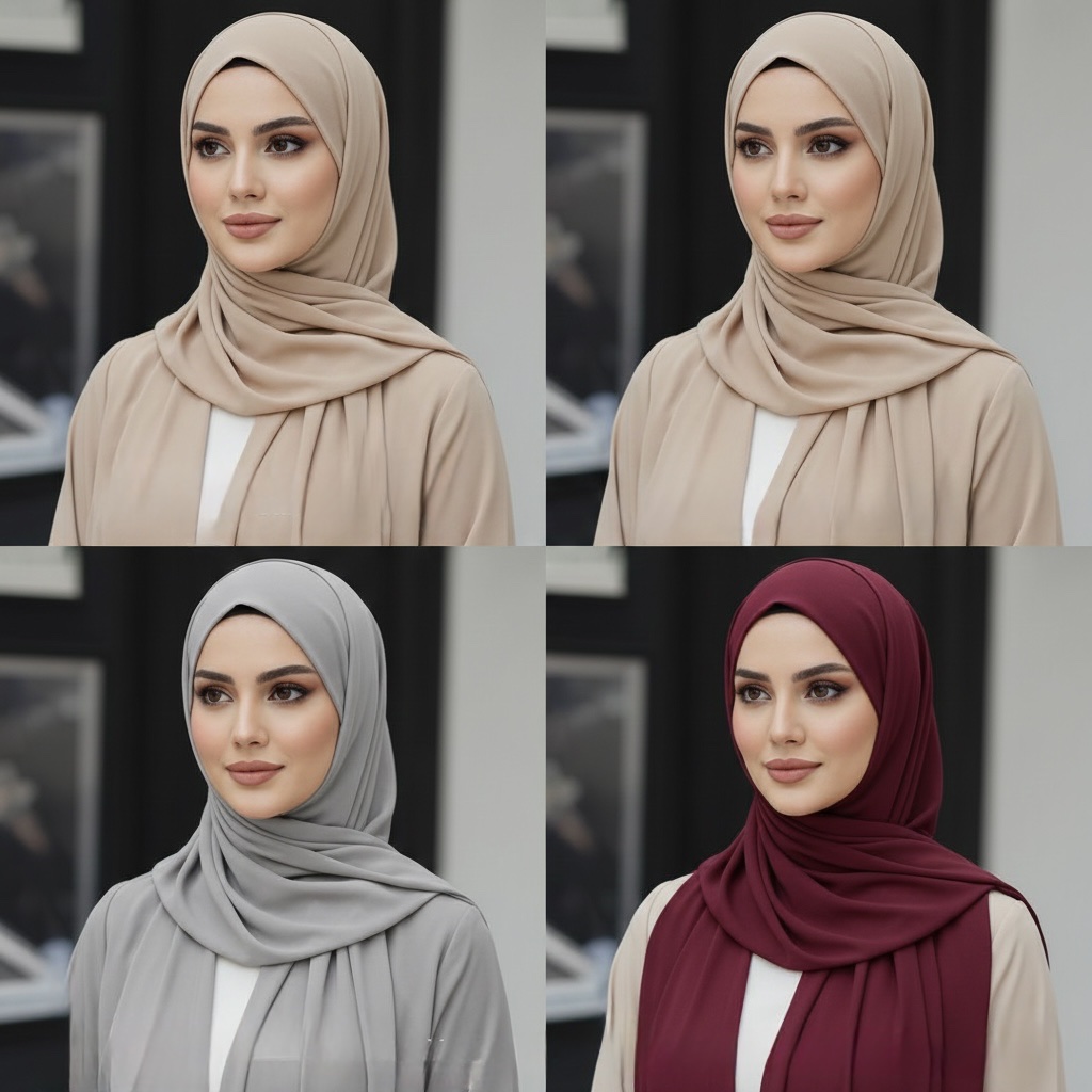 اشتباهات رایج در بستن شال و روسری لبنانی