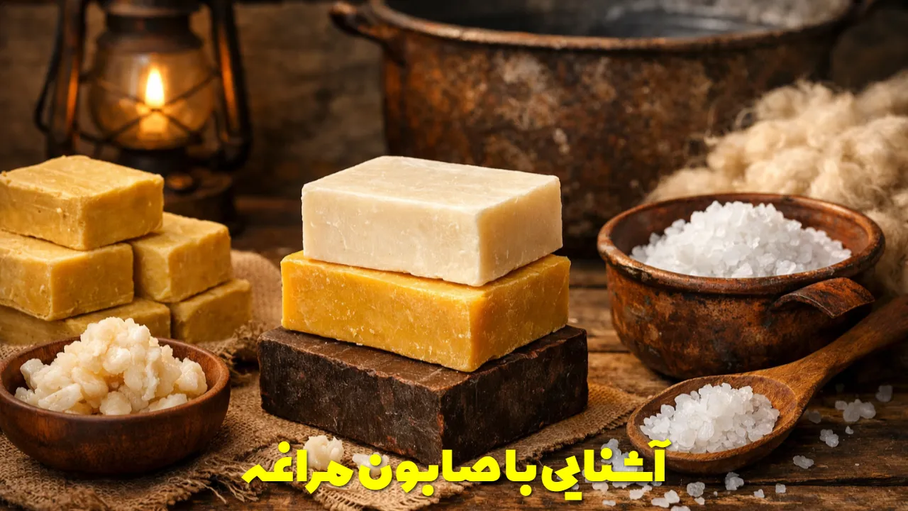 آشنایی با صابون مراغه + فواید و کاربردهای مختلف آن