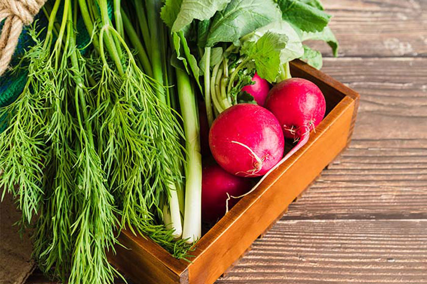 روش نگهداری سبزی خوردن بدون شستن
