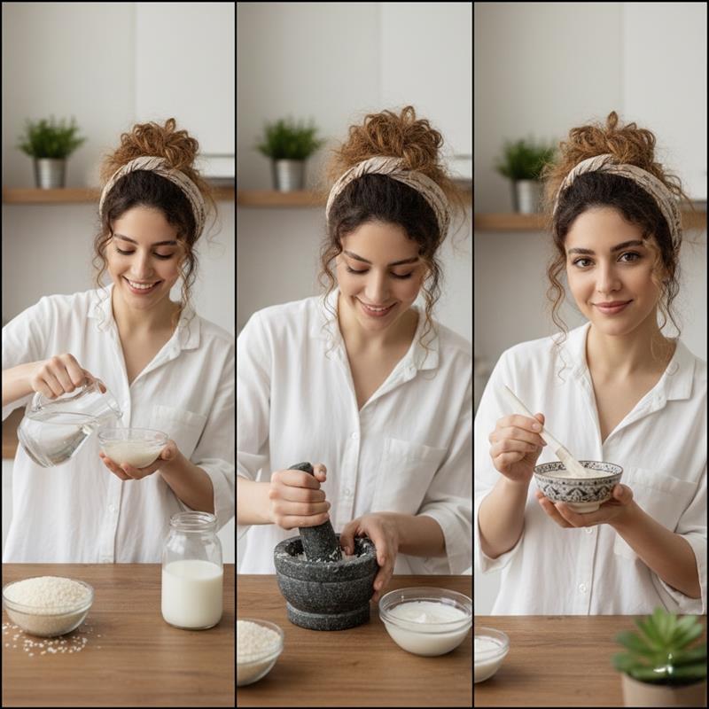 مزایا ماسک برنج برای صورت