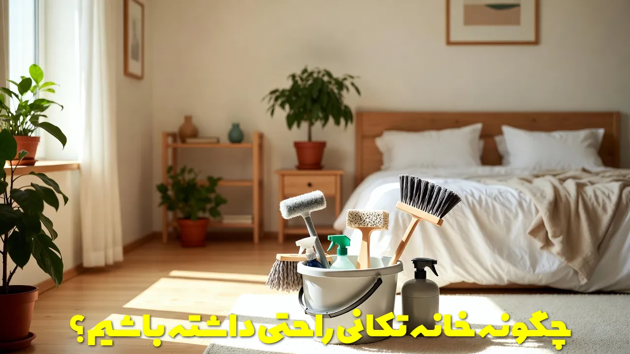 چگونه خانه تکانی راحت و بی دردسری داشته باشیم؟