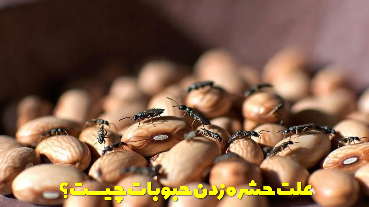 علت حشره زدن حبوبات چیست؟