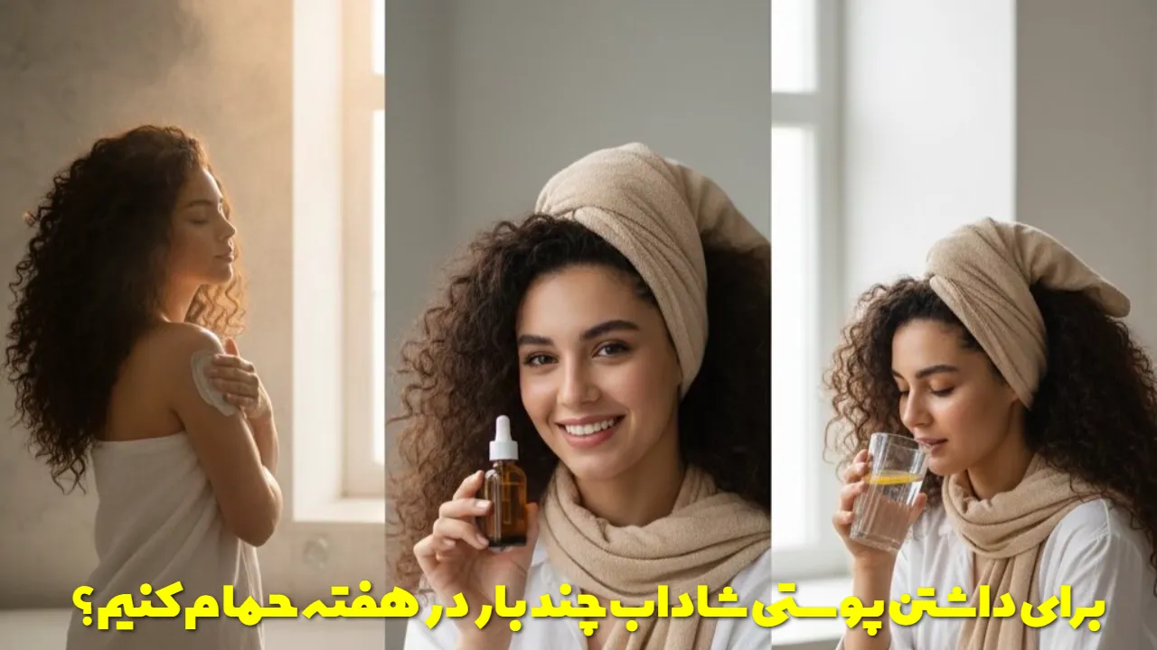 برای داشتن پوستی شاداب چند بار در هفته حمام کنیم؟