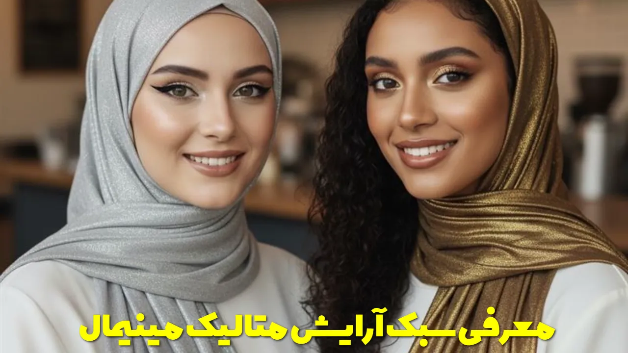 معرفی سبک آرایش متالیک مینیمال