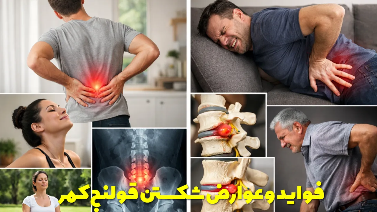 فواید و عوارض شکستن قولنج کمر