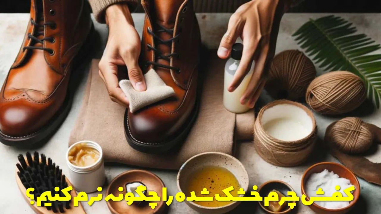 کفش چرم خشک شده را چگونه نرم کنیم؟