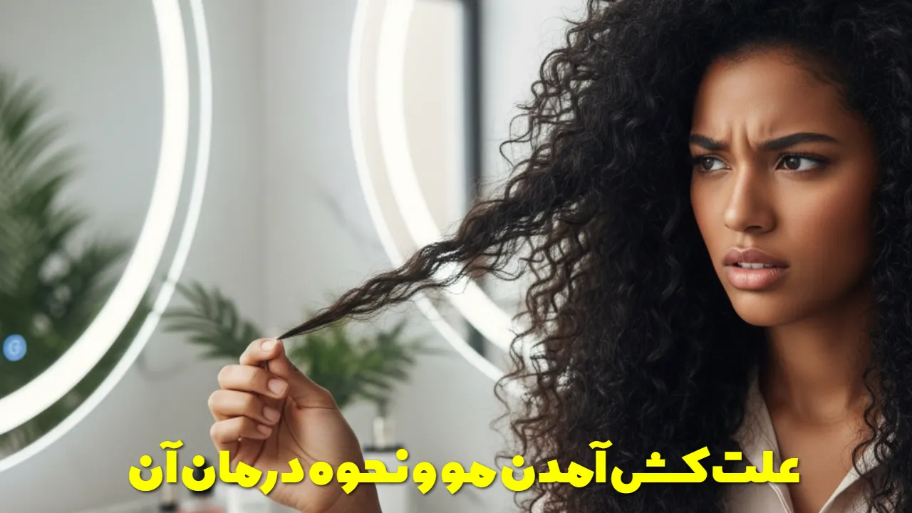 علت کش آمدن مو و نحوه درمان
