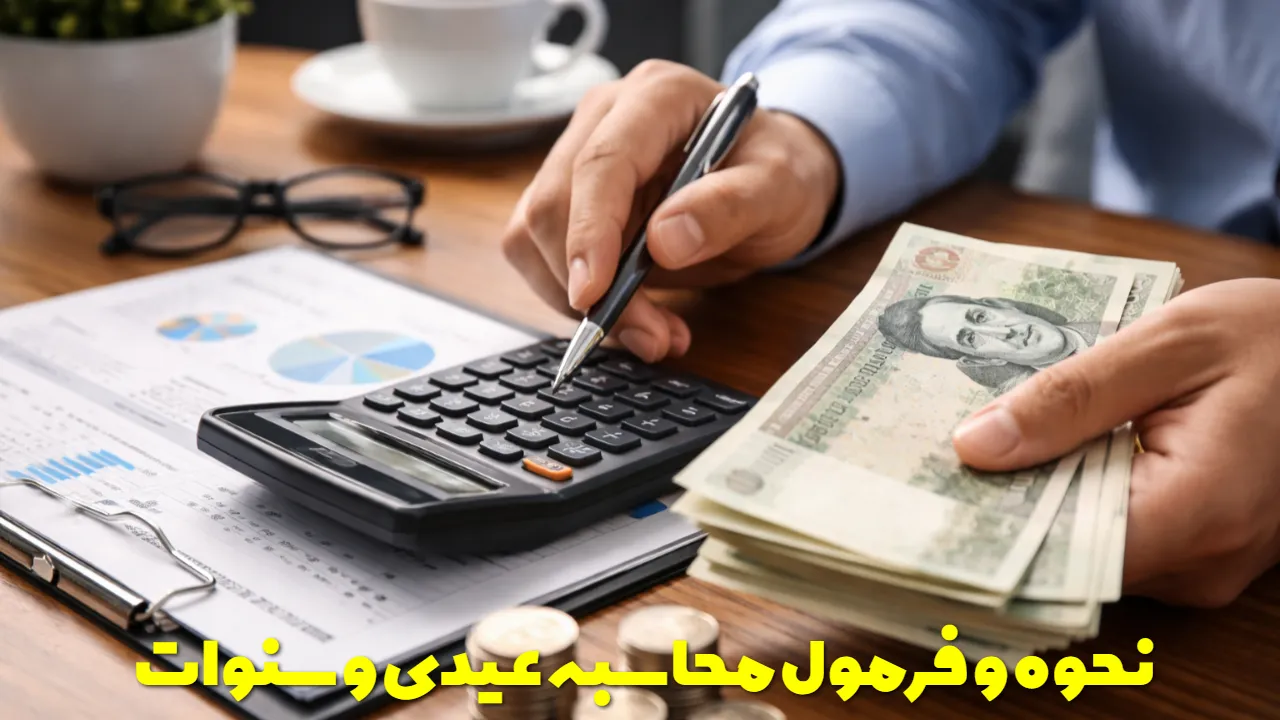 نحوه و فرمول محاسبه عیدی و سنوات