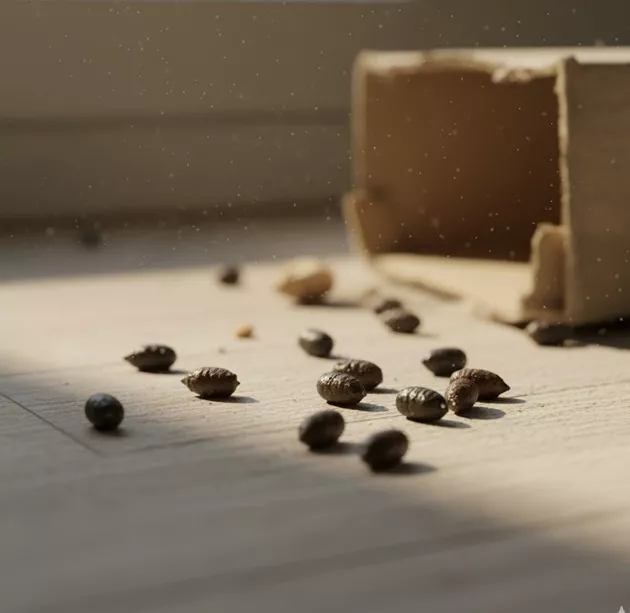 فضله موش در برنج چه شکلی است؟