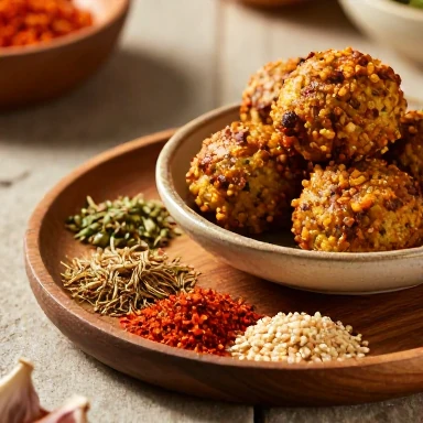 بهترین ادویه فلافل خانگی به سبک آبادان