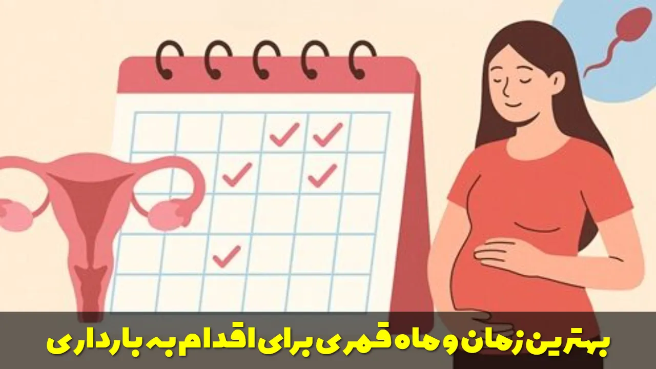 بهترین زمان و ماه قمری برای اقدام به بارداری