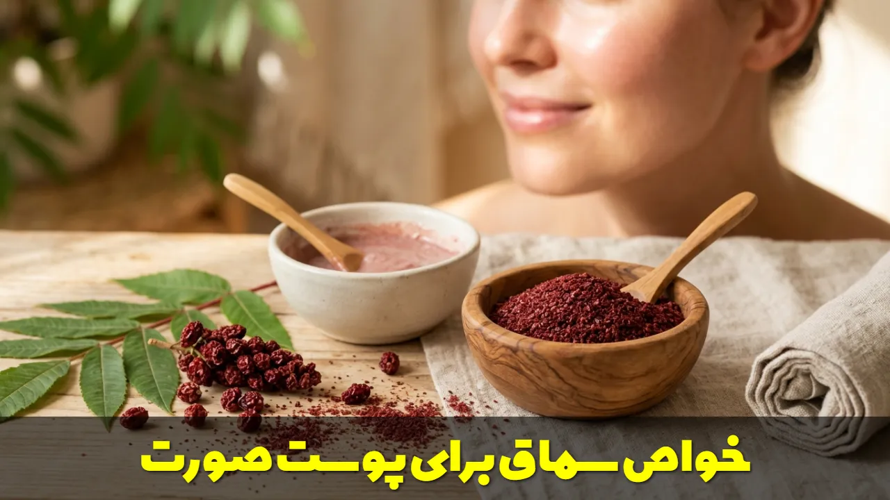 خواص سماق برای پوست صورت