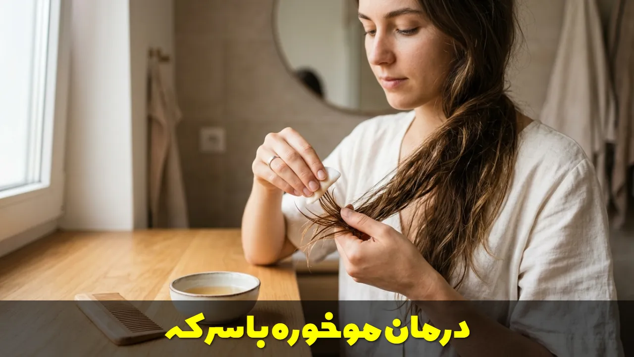 درمان موخوره با سرکه