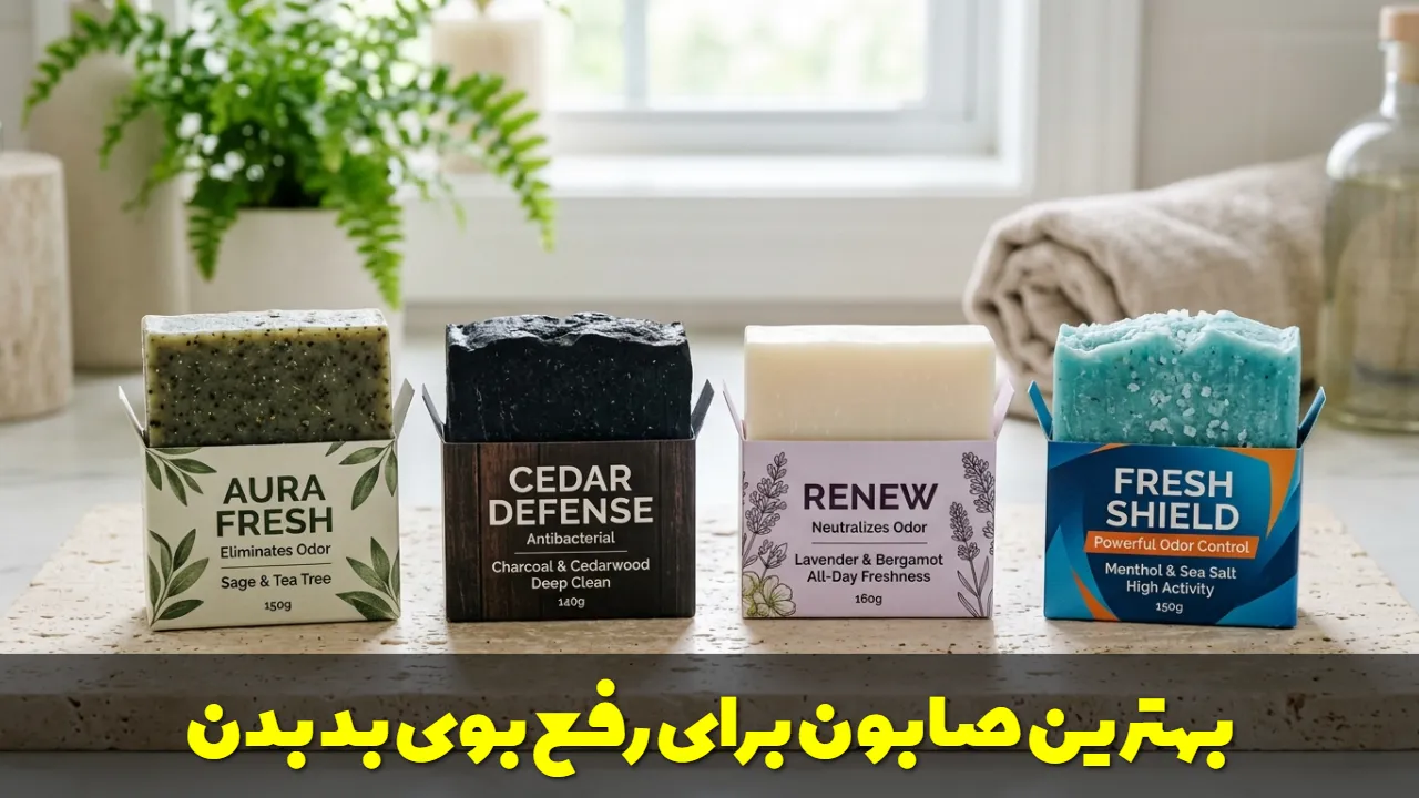 بهترین صابون برای رفع بوی بد بدن