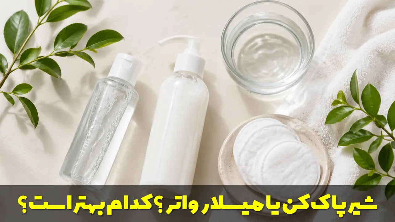 شیر پاک کن یا میسلار واتر؟ کدام بهتر است؟