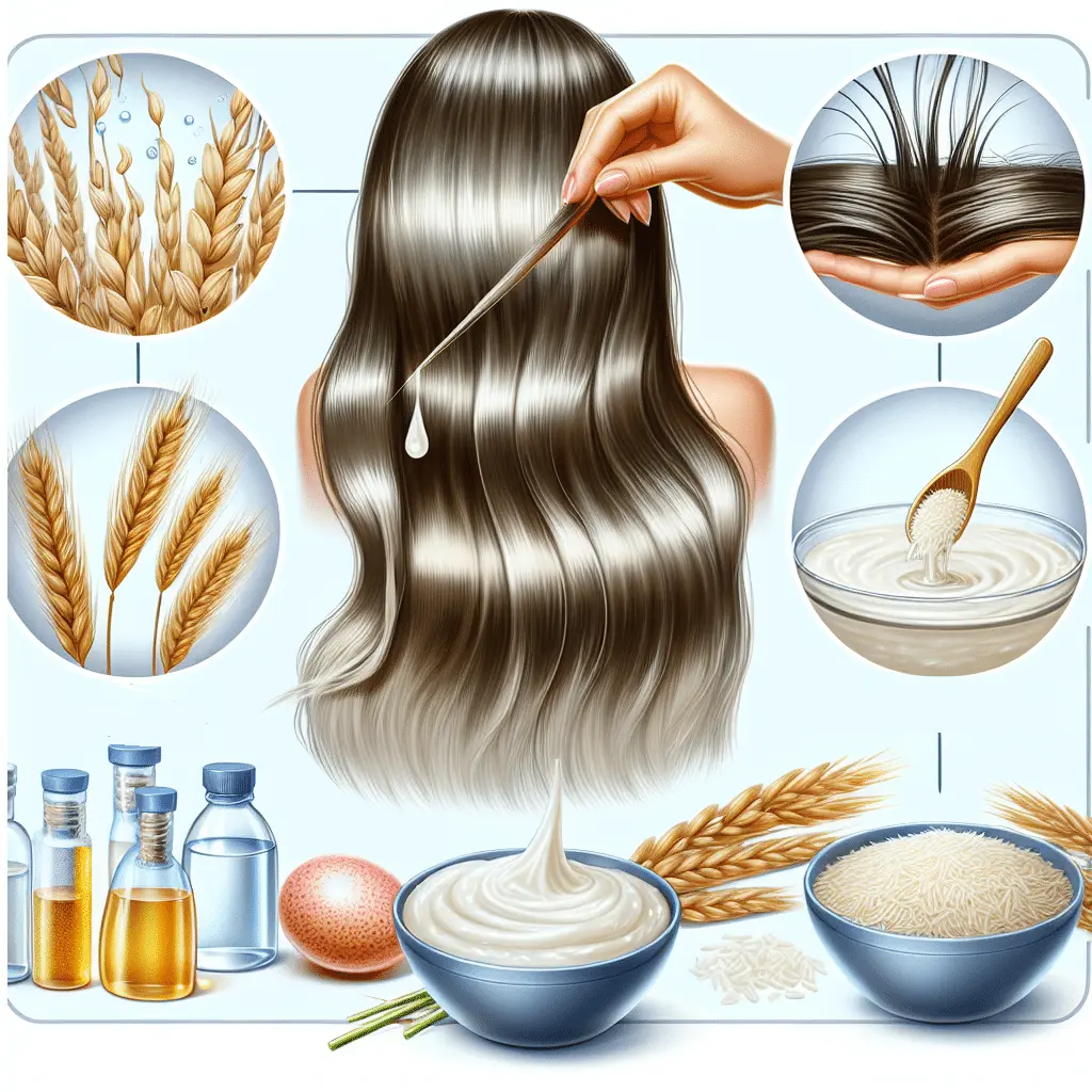 پروتئین تراپی مو در خانه